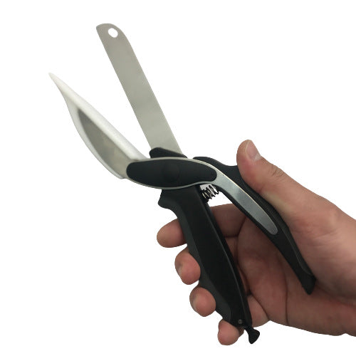 Stainless Steel 2-in-1 Kitchen Scissor Chopper by HitMyNeed