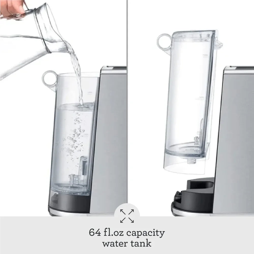Stainless Steel Espresso Machine with Frothing Wand by HitMyNeed