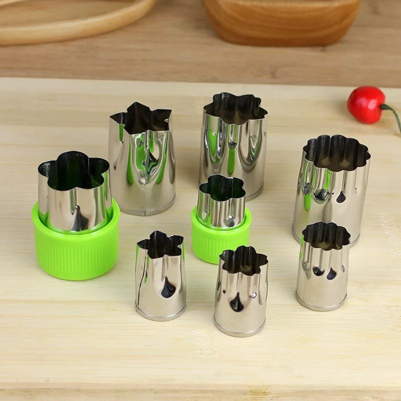 Stainless Steel Fruit and Vegetable Shape Cutters by HitMyNeed