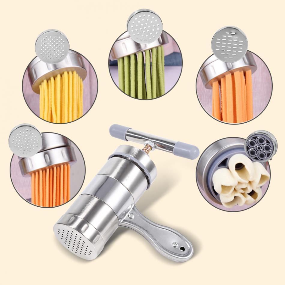 Stainless Steel Handheld Pasta & Food Press by HitMyNeed