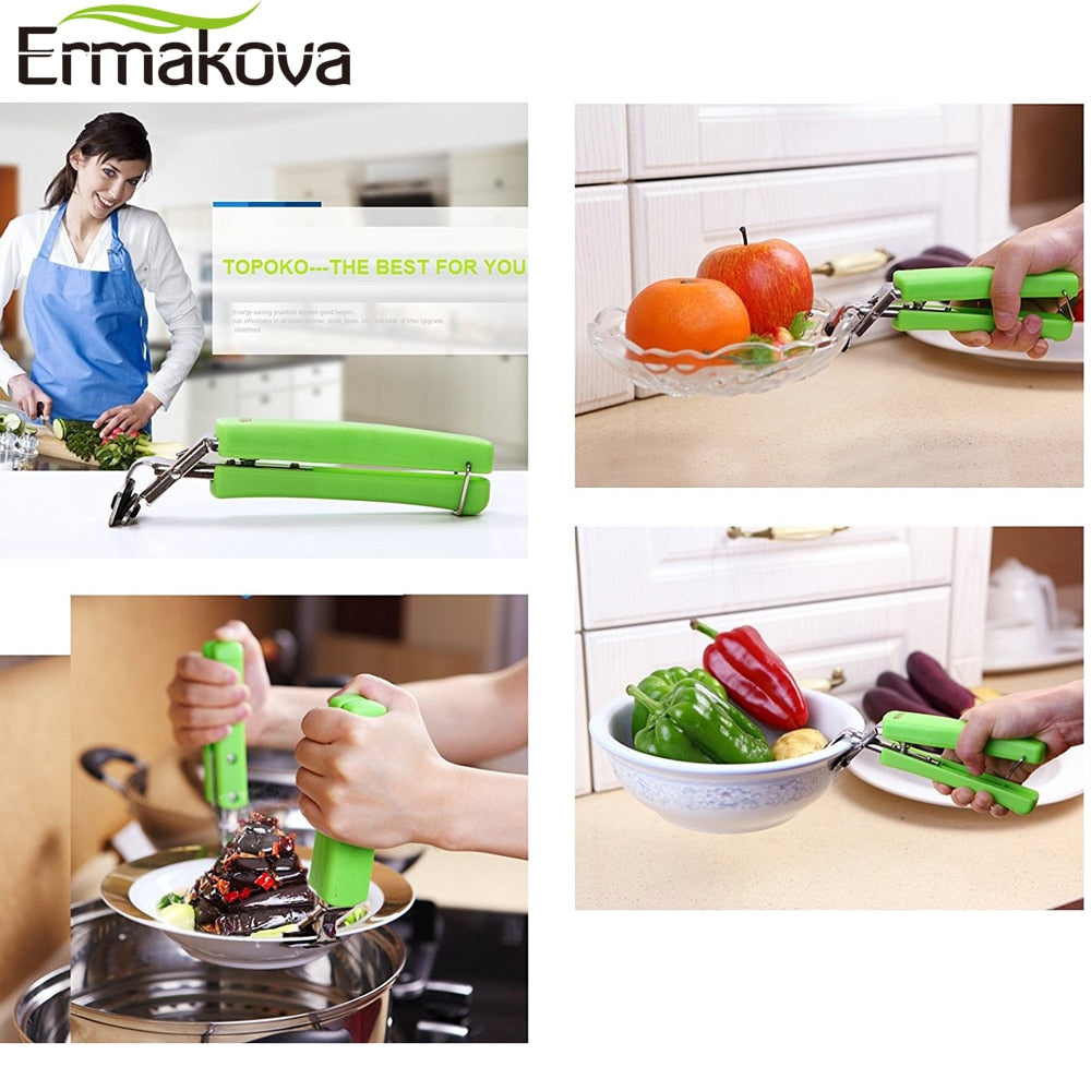 Stainless Steel Hot-Cold Pot Holder Tongs by HitMyNeed
