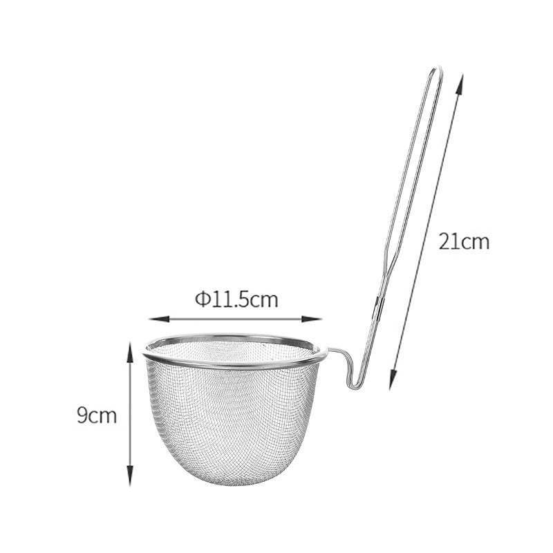 Stainless Steel Hot Pot Strainer with Fine Mesh by HitMyNeed
