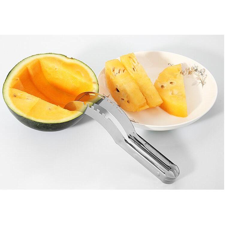 Stainless Steel Melon Cutter and Serving Tongs by HitMyNeed