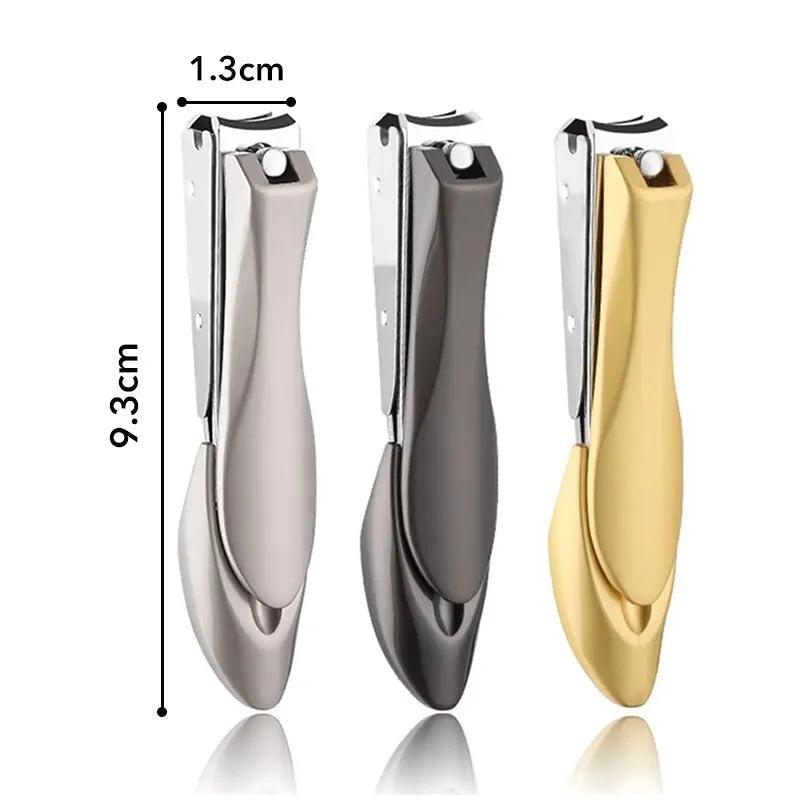 Stainless Steel Nail Clippers for Fingernails & Toenails by HitMyNeed