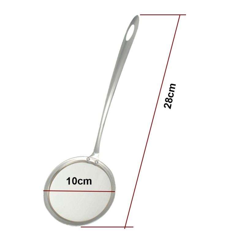 Stainless Steel Oil Strainer Sieve with Long Handle by HitMyNeed