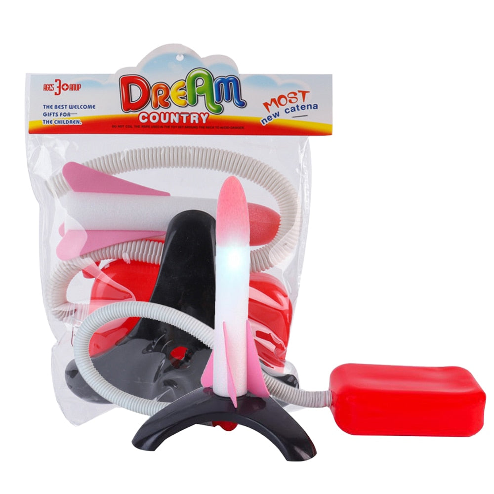 Stomp Rocket Stunt Plane with LED Lights by HitMyNeed