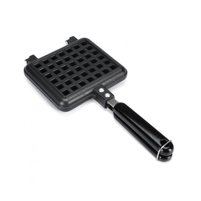 Stovetop Belgian Waffle Iron Maker with Non-Stick Plates by HitMyNeed