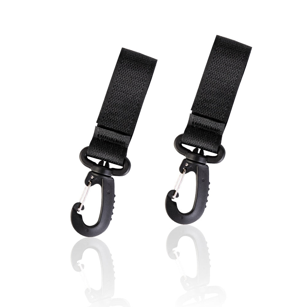 Stroller Hooks Baby Bag Hanger Set (2 Pack) by HitMyNeed