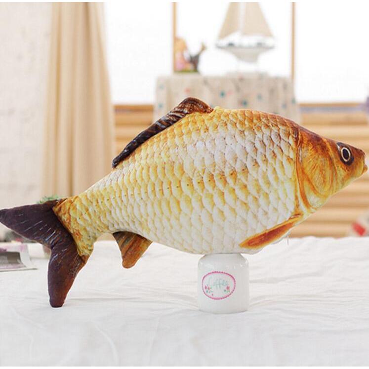 Stuffed Carp Fish Toy with Catnip - 75 cm by HitMyNeed