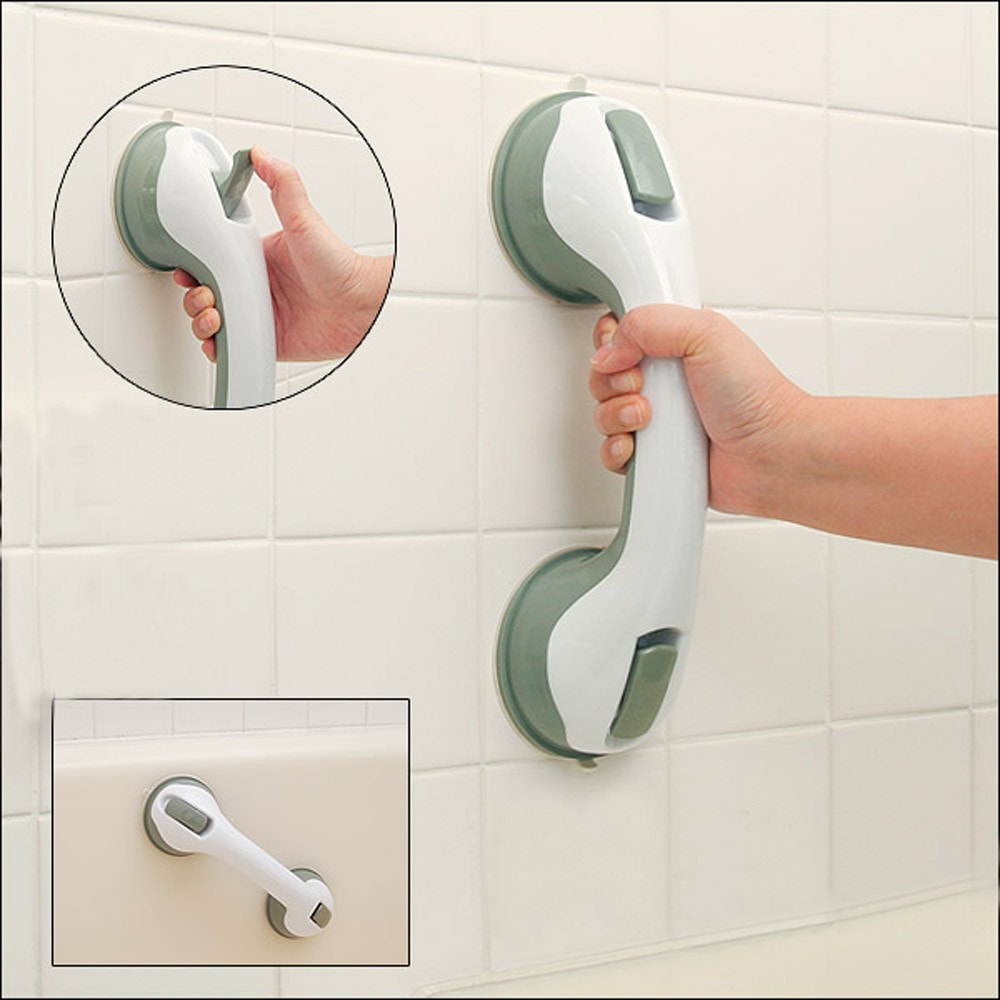 Suction Grab Bars Bathroom Safety Grip Handle by HitMyNeed