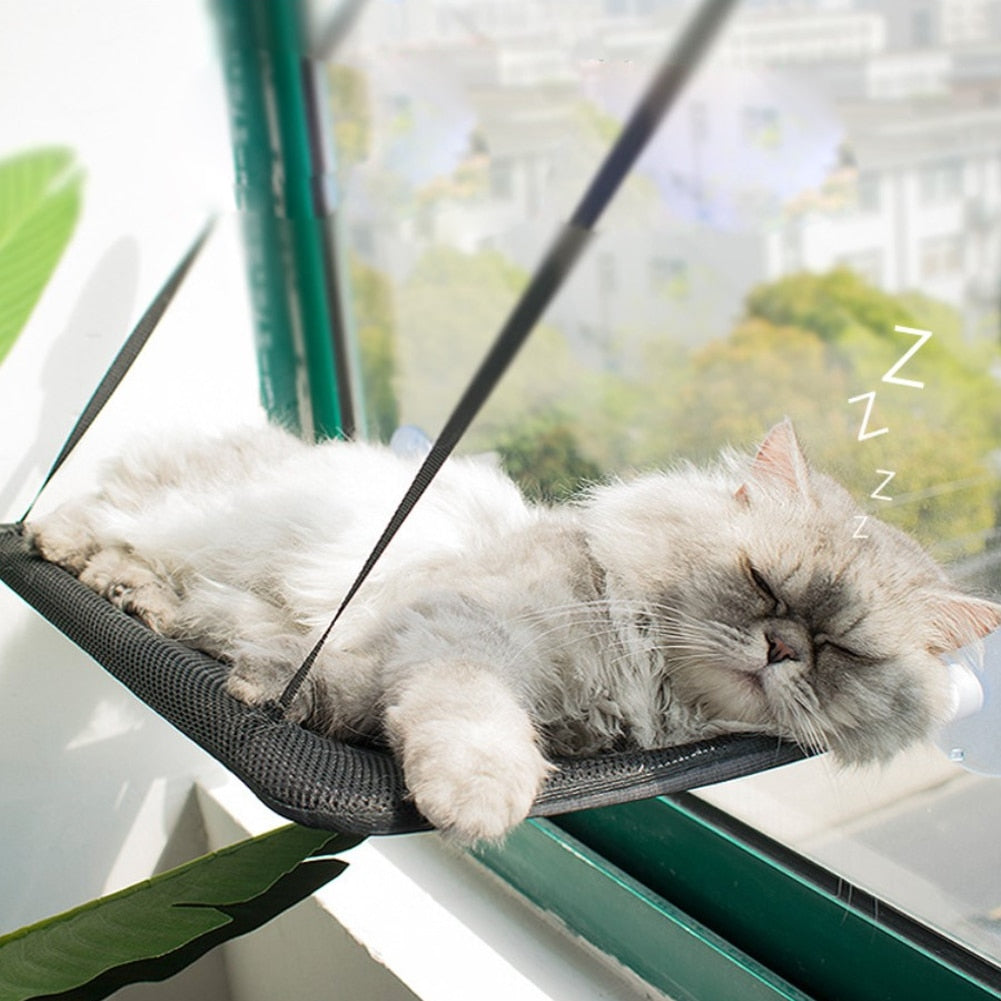 Suction Mount Window Cat Hammock Bed by HitMyNeed
