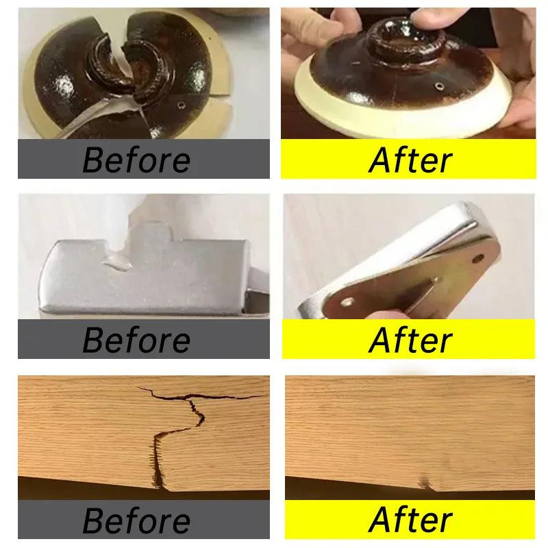 Super Extra Strong Multi‑Surface Metal & Plastic Glue by HitMyNeed