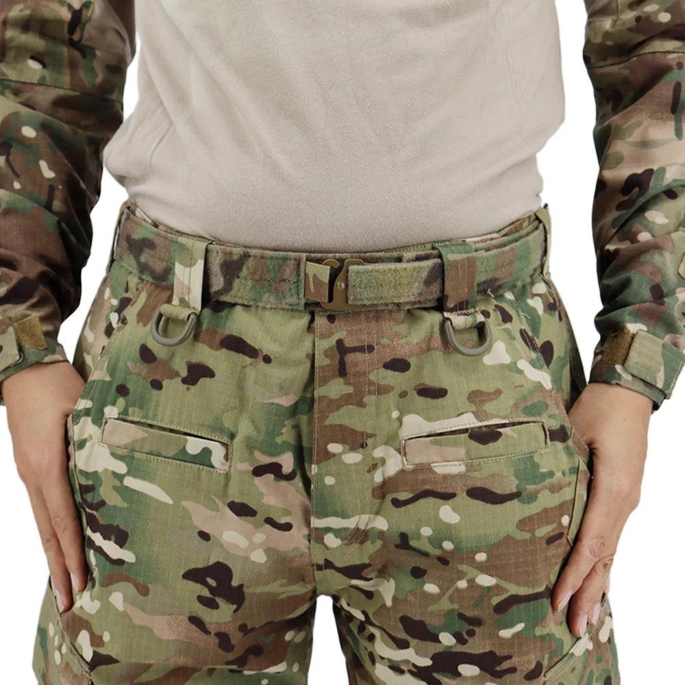 Tactical Bison Inner Belt with G-Hook Metal Buckle by HitMyNeed