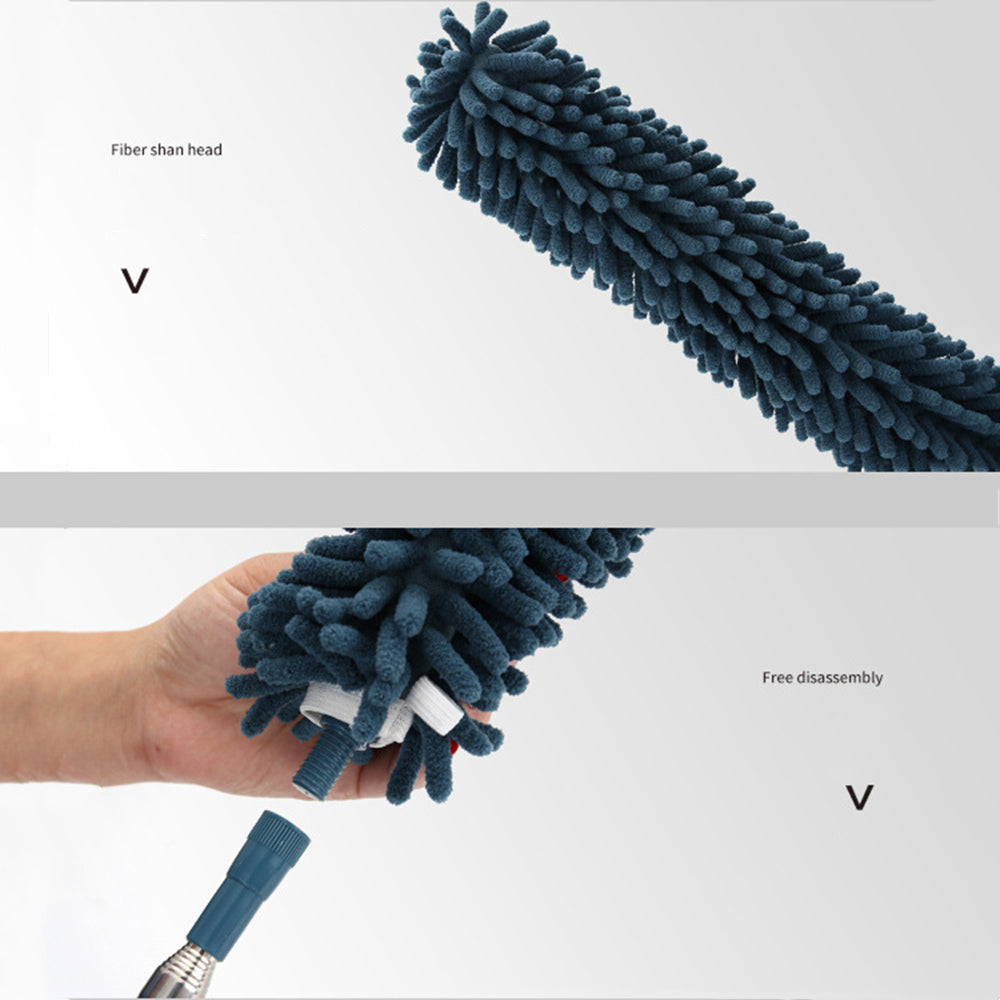 Telescopic Microfiber Duster for High Reach Cleaning by HitMyNeed