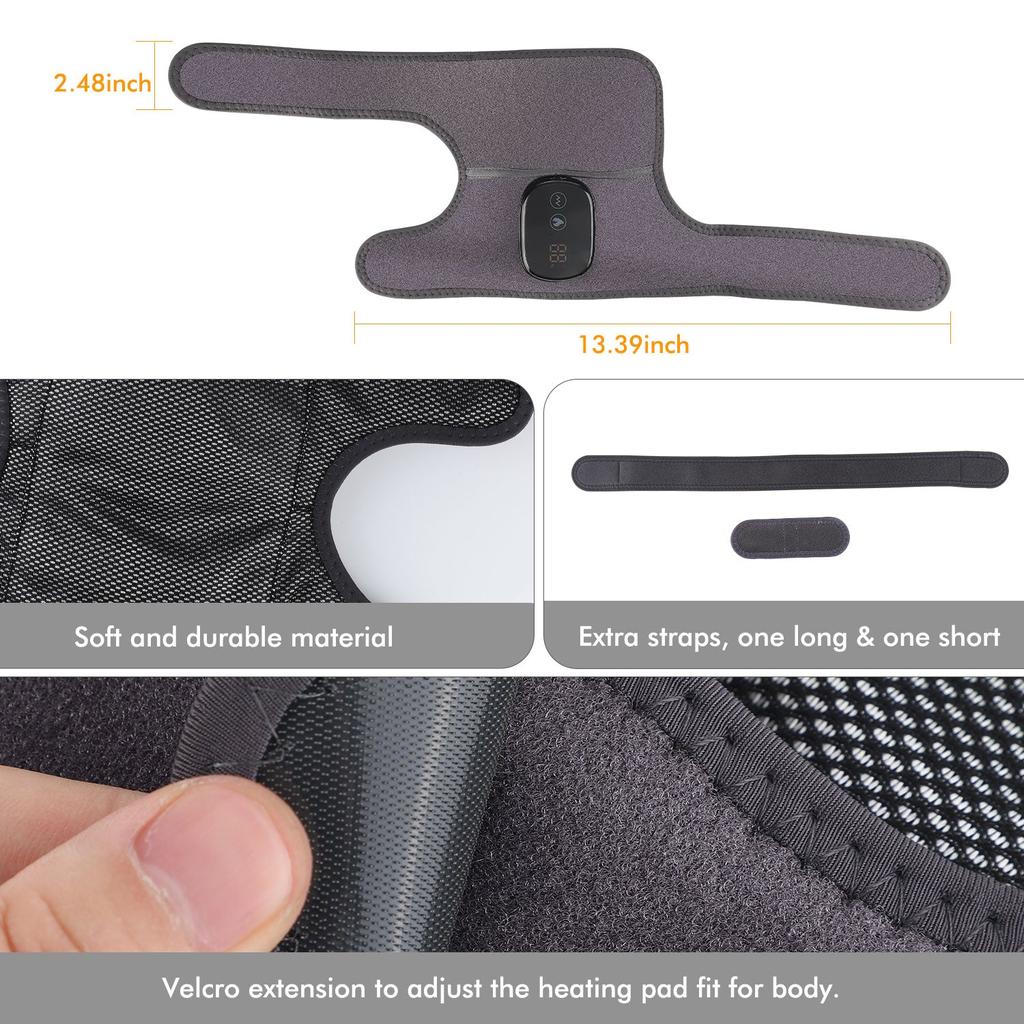 Thermal Knee & Elbow Massager with Heat and Vibration by HitMyNeed