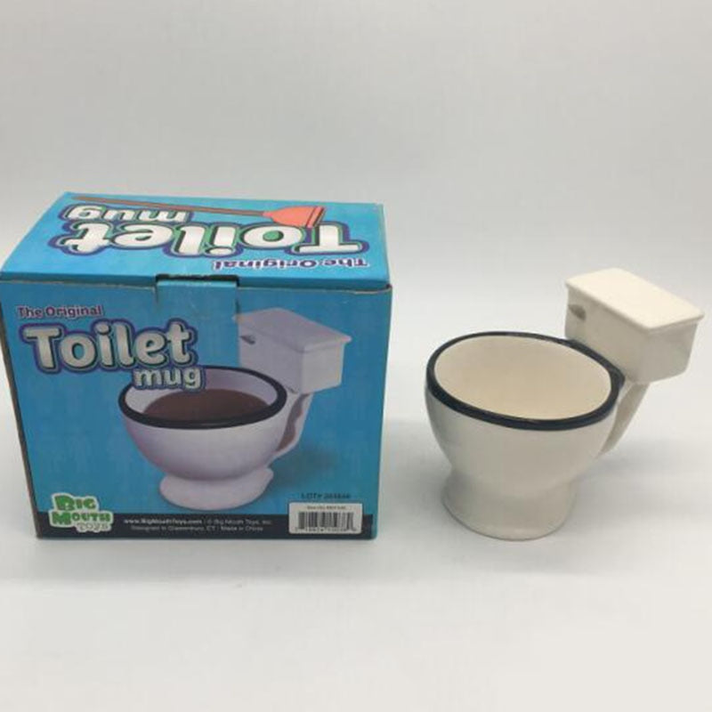 Toilet Bowl Novelty Ceramic Coffee Mug 300ml by HitMyNeed