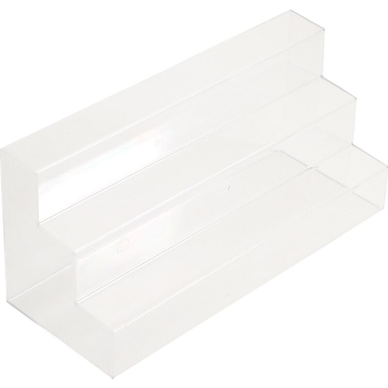 Transparent Acrylic 3-Tier Perfume Display Rack by HitMyNeed