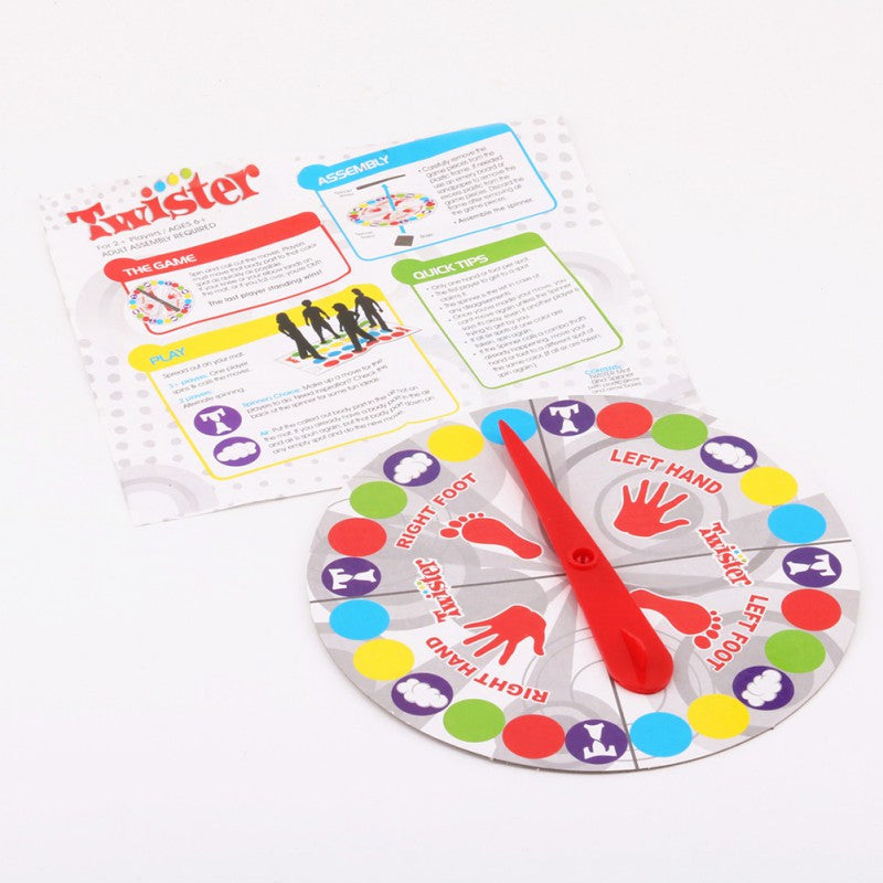 Twister Mat Family Activity Game with Spinner by HitMyNeed
