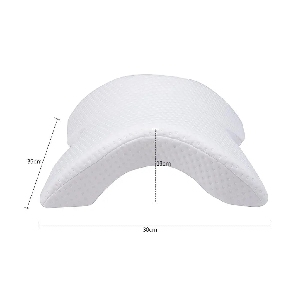 U-Shaped Curved Orthopedic Memory Foam Sleep Pillow by HitMyNeed