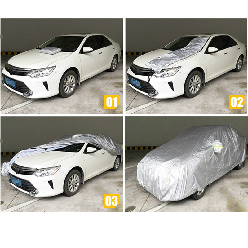 Universal Indoor Outdoor Car Cover for Sedan & SUV xxl-5-3x2-0x1-50m by HitMyNeed