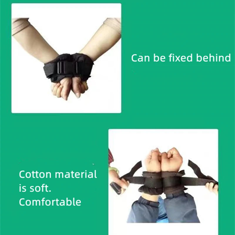 Universal Wrist & Ankle Restraint Strap for Bedridden Care by HitMyNeed