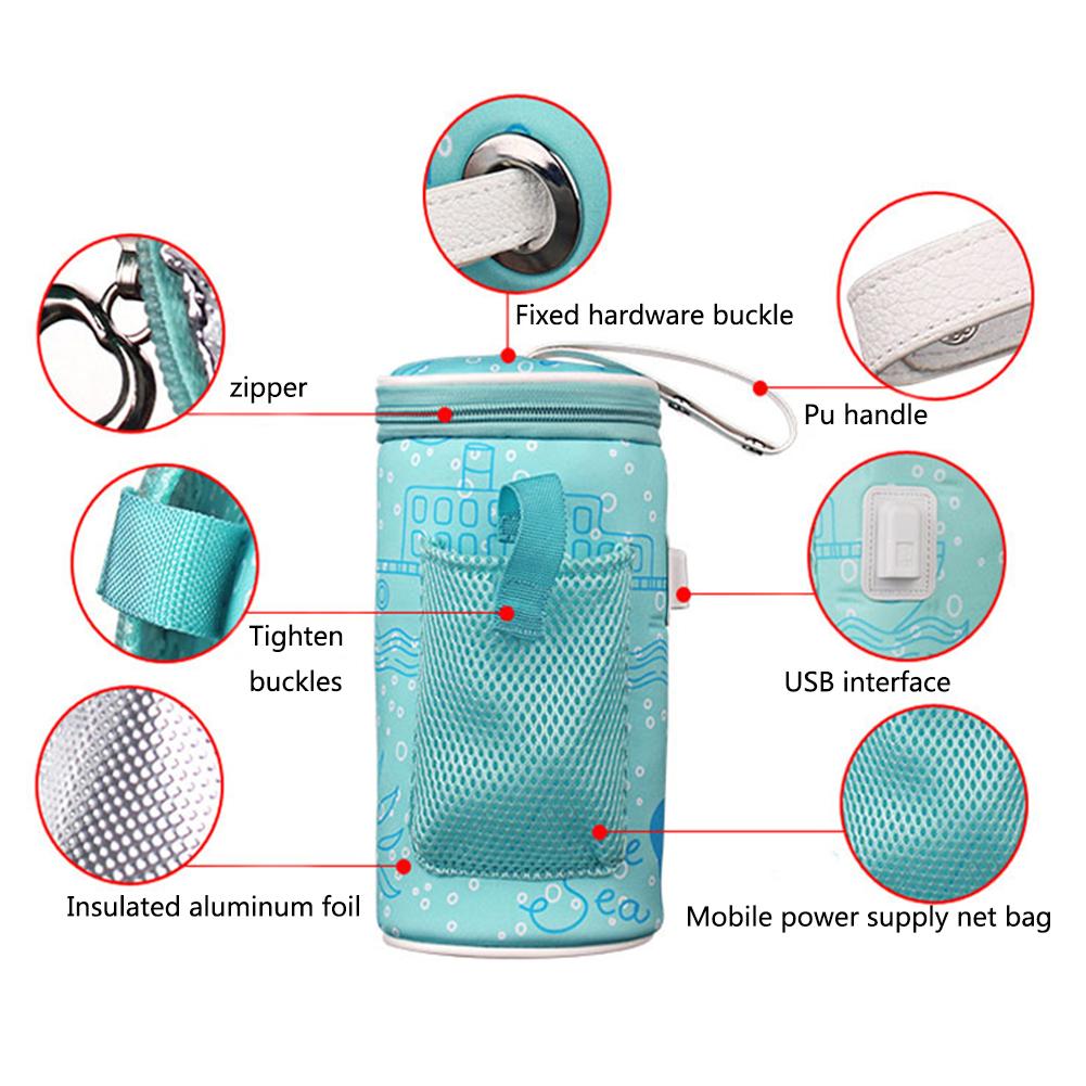 USB Baby Bottle Warmer Travel Bag by HitMyNeed