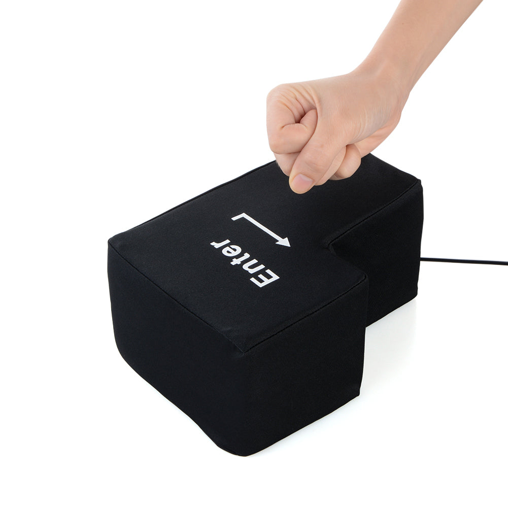 USB Big Enter Key Pillow - Oversized Enter Button by HitMyNeed