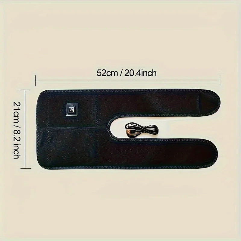 USB Electric Knee Heating Pad Brace for Arthritis by HitMyNeed