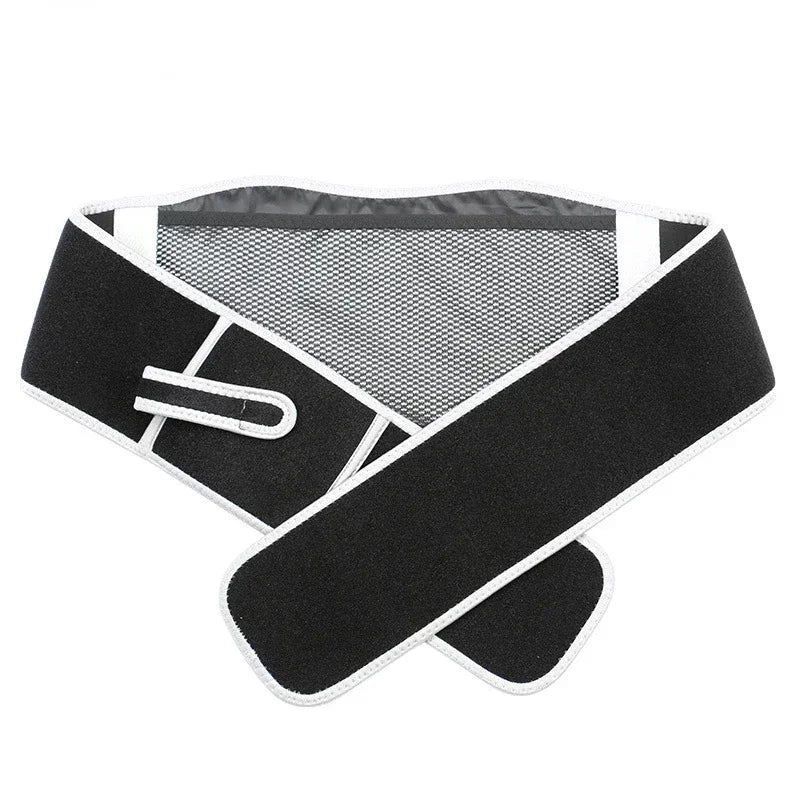 USB Heated Lumbar Support Belt with Massage by HitMyNeed