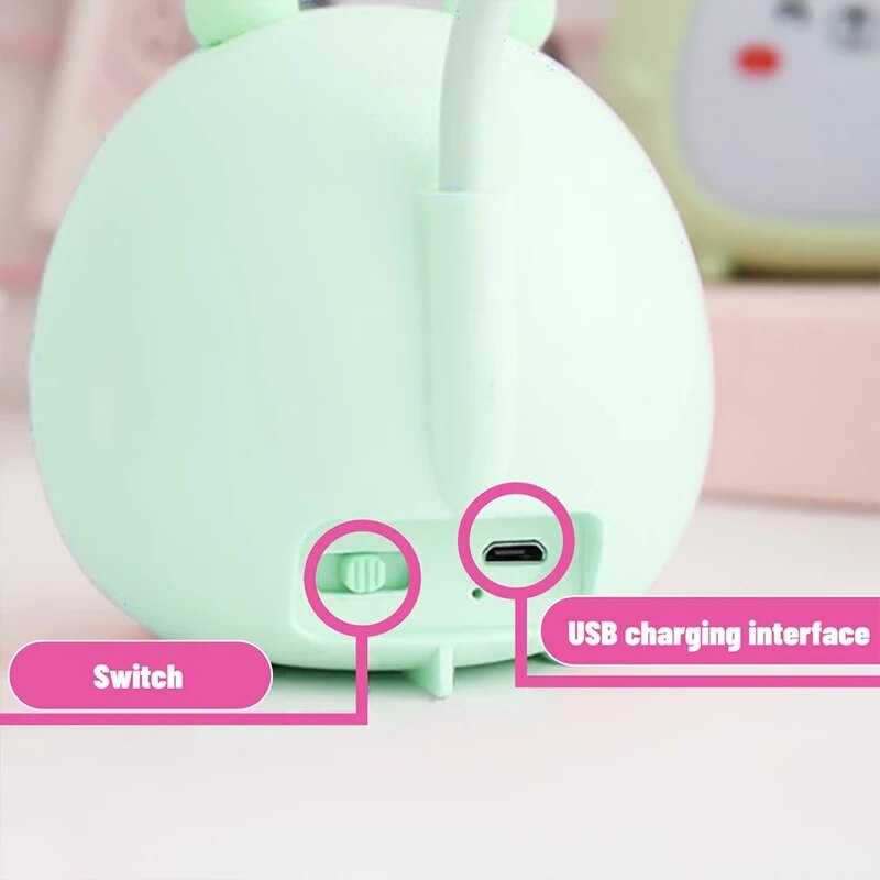 USB LED Rabbit Desk Lamp with Eye-Care Light by HitMyNeed
