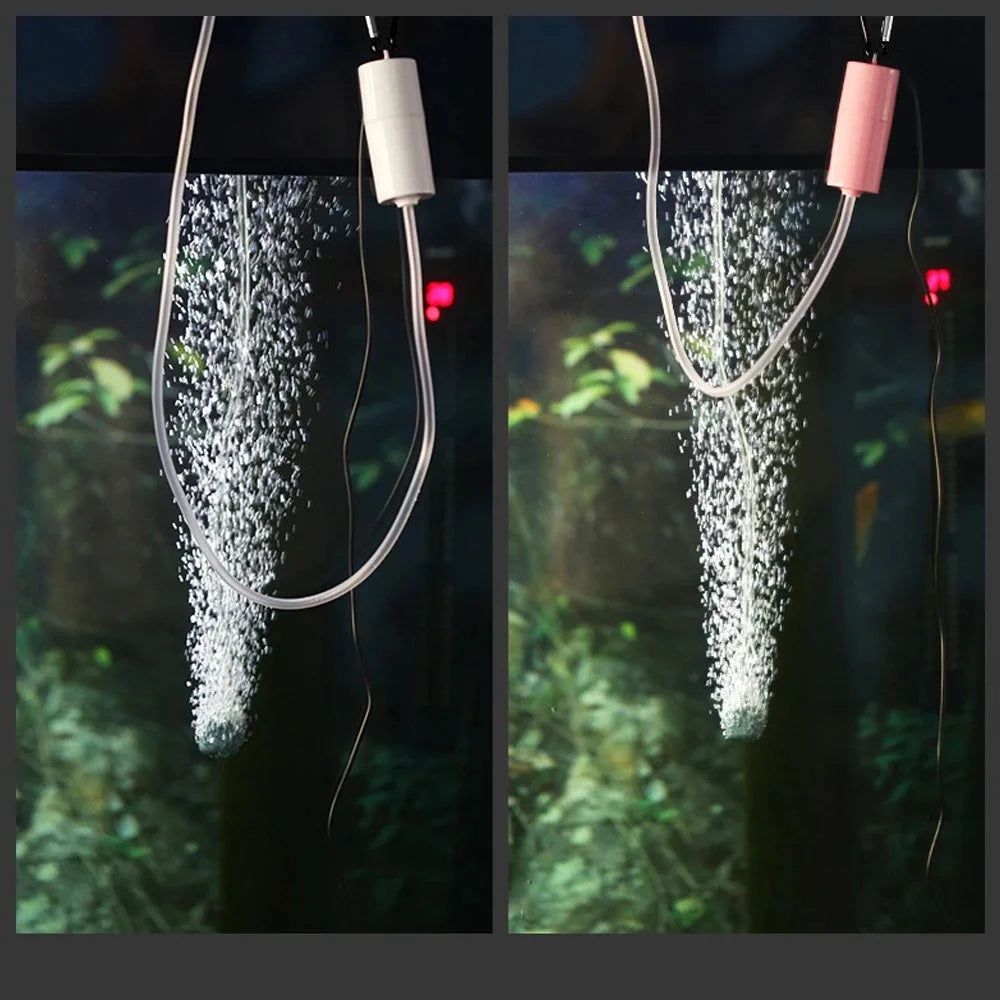 USB Silent Aquarium Air Pump Mini Oxygenator 5V by HitMyNeed