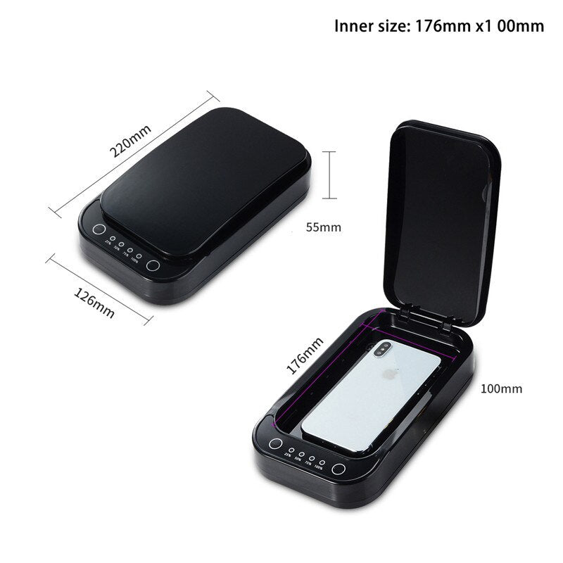 UV Phone Sanitizer Box with Aromatherapy by HitMyNeed
