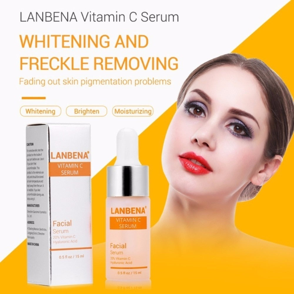 Vitamin C Anti-Aging Face Serum with Hyaluronic Acid by HitMyNeed