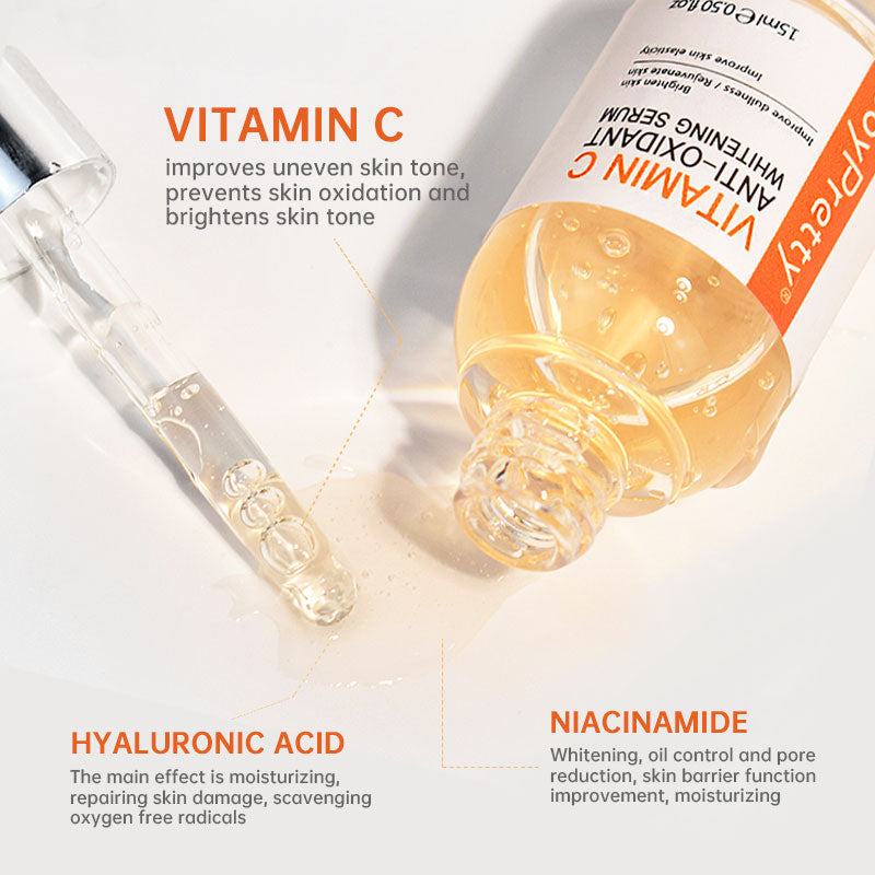 Vitamin C Face Serum with Hyaluronic Acid 15ml by HitMyNeed