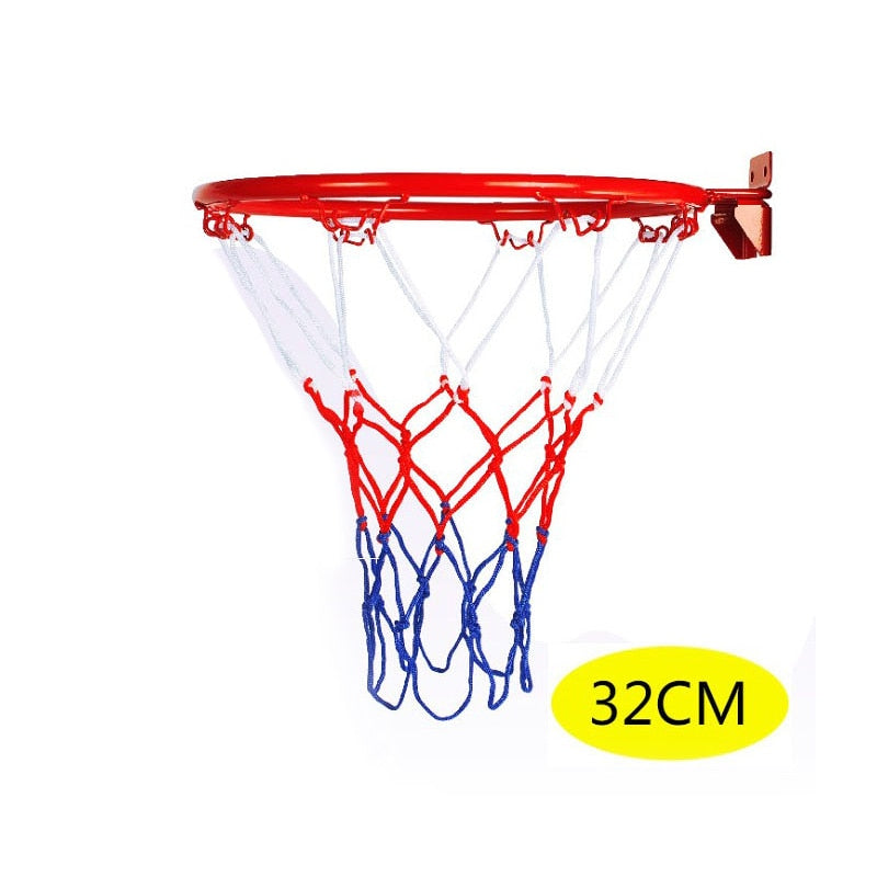 Wall Mounted Basketball Hoop with Steel Rim & Net by HitMyNeed