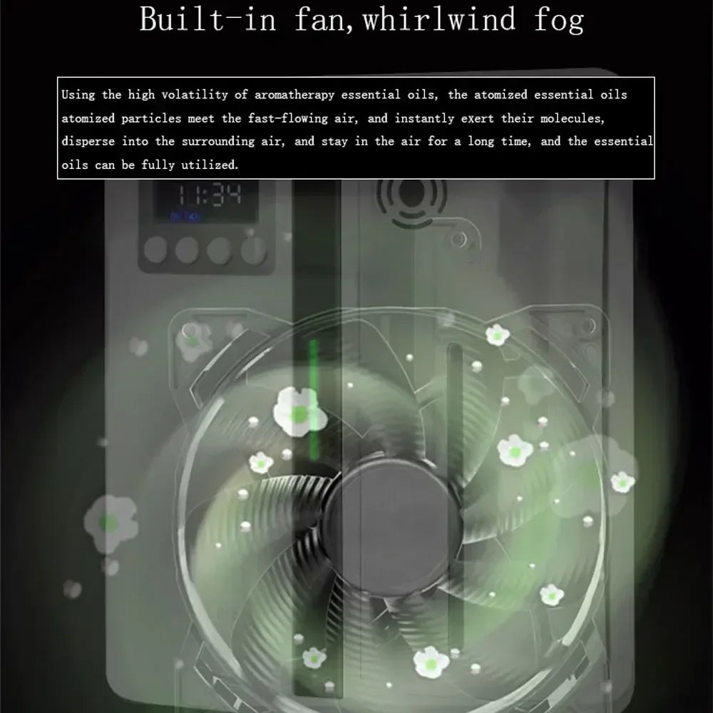 Wall Mounted Bluetooth Essential Oil Diffuser 300m³ by HitMyNeed