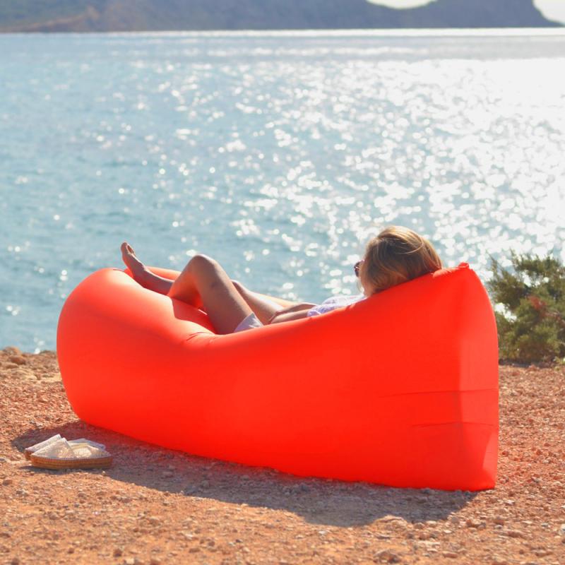 Waterproof Inflatable Lounge Chair & Camping Air Bed by HitMyNeed