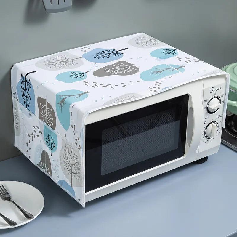 Waterproof Microwave Oven Cover with Side Pockets by HitMyNeed