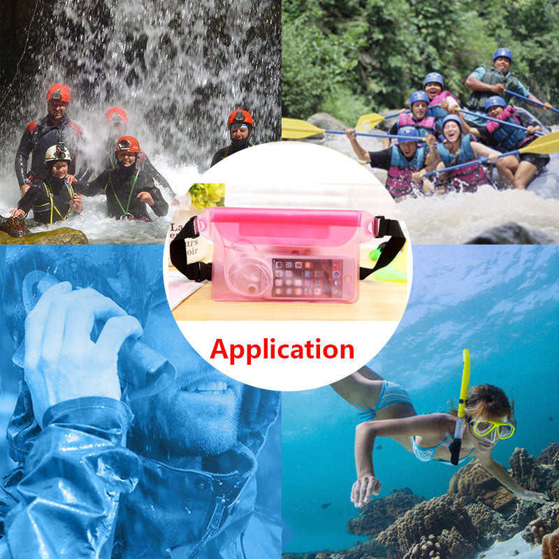 Waterproof Waist & Shoulder Bag with Phone Case by HitMyNeed