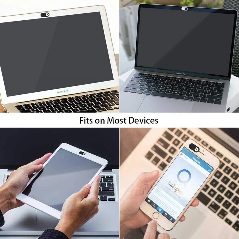 Webcam Slider Camera Covers (20-Pack) by HitMyNeed