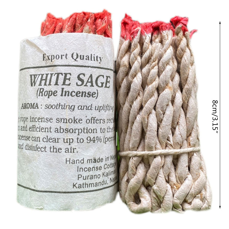 White Sage Incense Rope Set - 40 Pieces by HitMyNeed