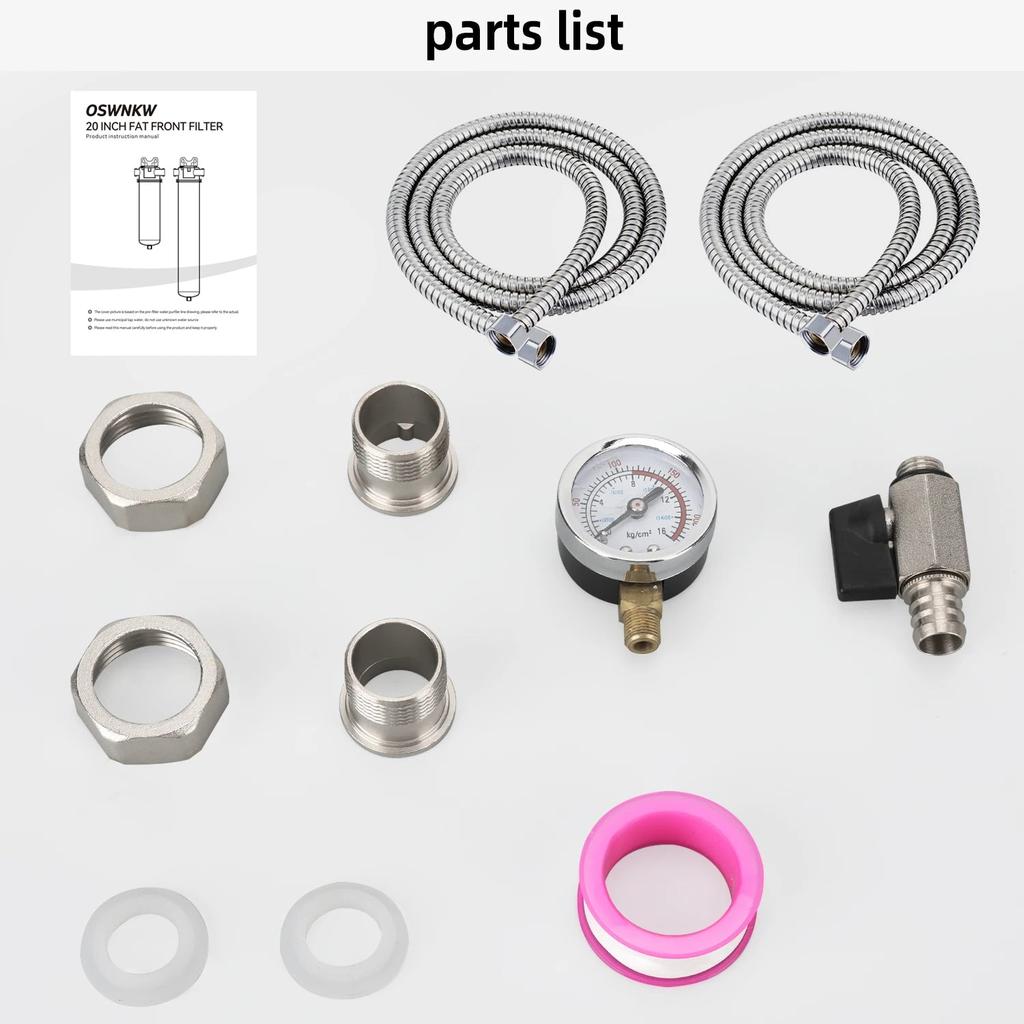 Whole House High-Flow Coconut Shell Carbon Filter by HitMyNeed