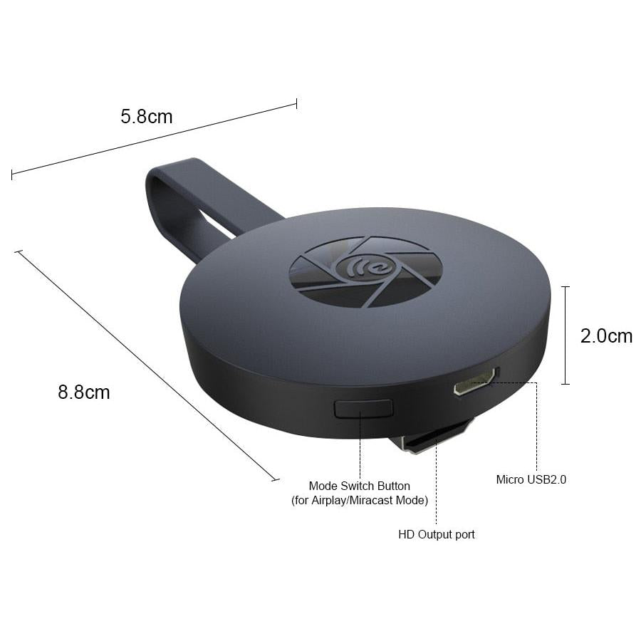 WiFi HDTV Mirroring Dongle for TV & Projector by HitMyNeed