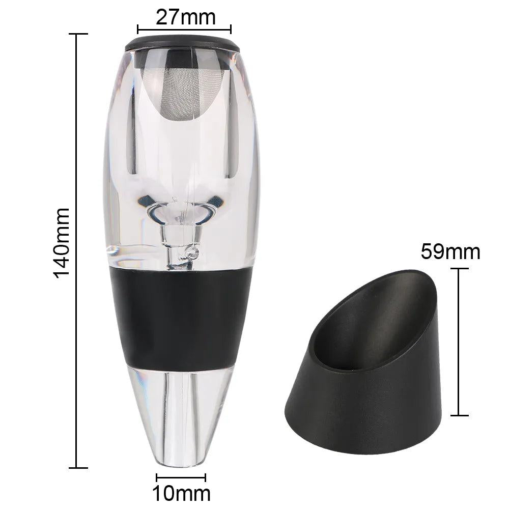 Wine & Whisky Aerator Decanter with Filter Base by HitMyNeed