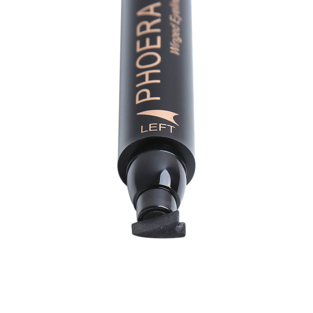 Winged Eyeliner Stamp Double-Ended Cat-Eye Pen by HitMyNeed