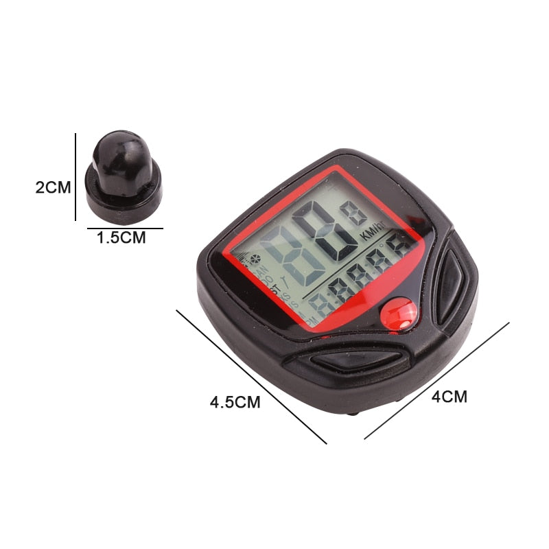 Wired Bicycle Speedometer and Odometer Computer by HitMyNeed