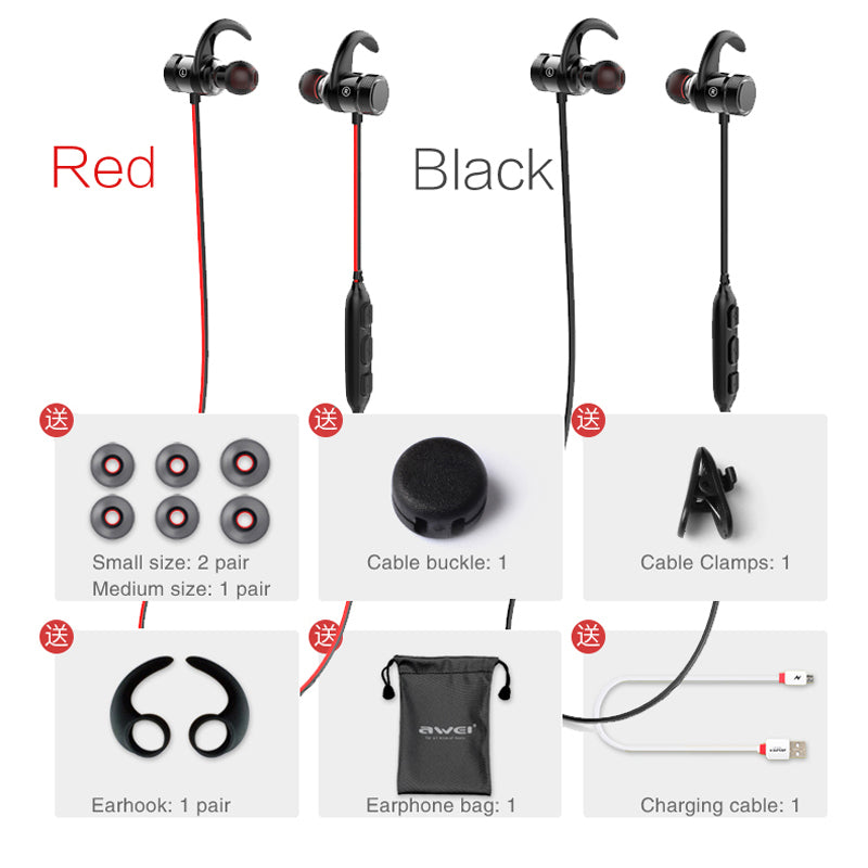 Wireless Bluetooth Earphones with Noise Reduction by HitMyNeed
