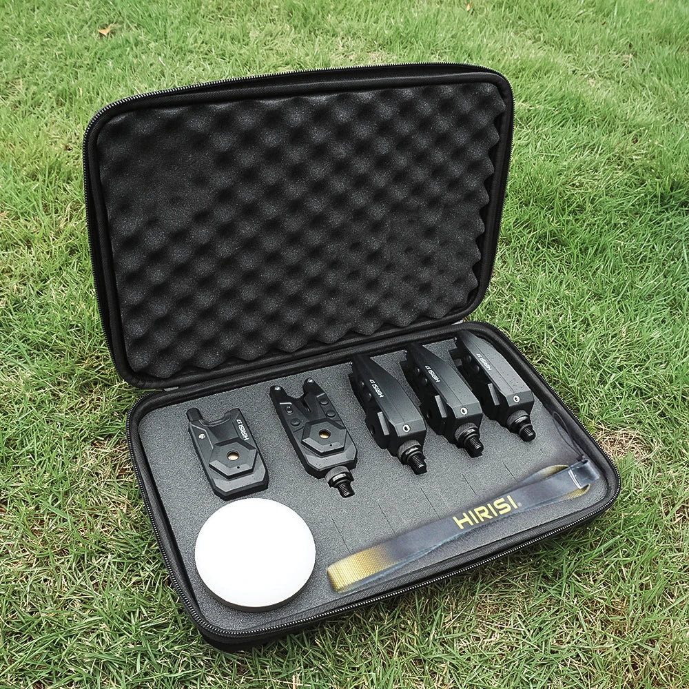 Wireless Carp Fishing Alarm Set with Camping Light S7-4D by HitMyNeed