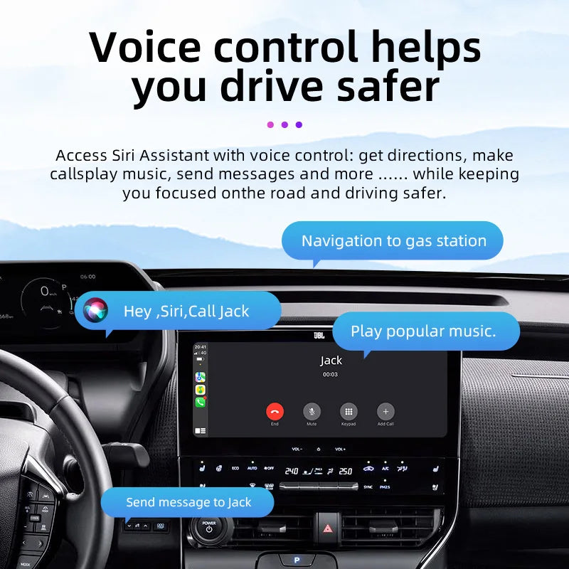 Wireless CarPlay & Android Auto USB Adapter by HitMyNeed