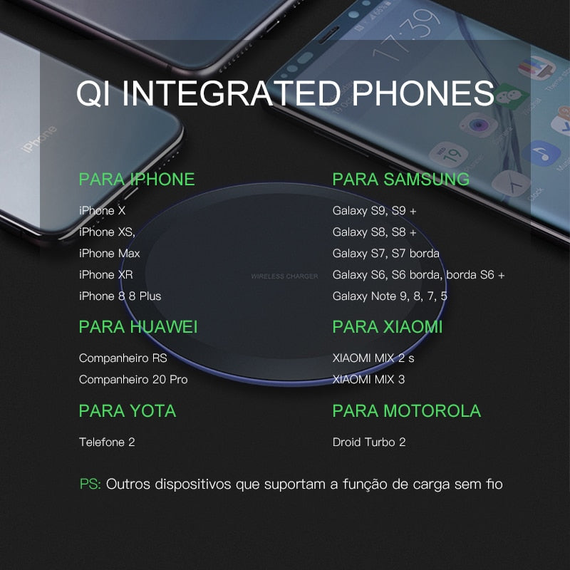 Wireless Charging Pad Power Charger 5W Qi Compatible by HitMyNeed